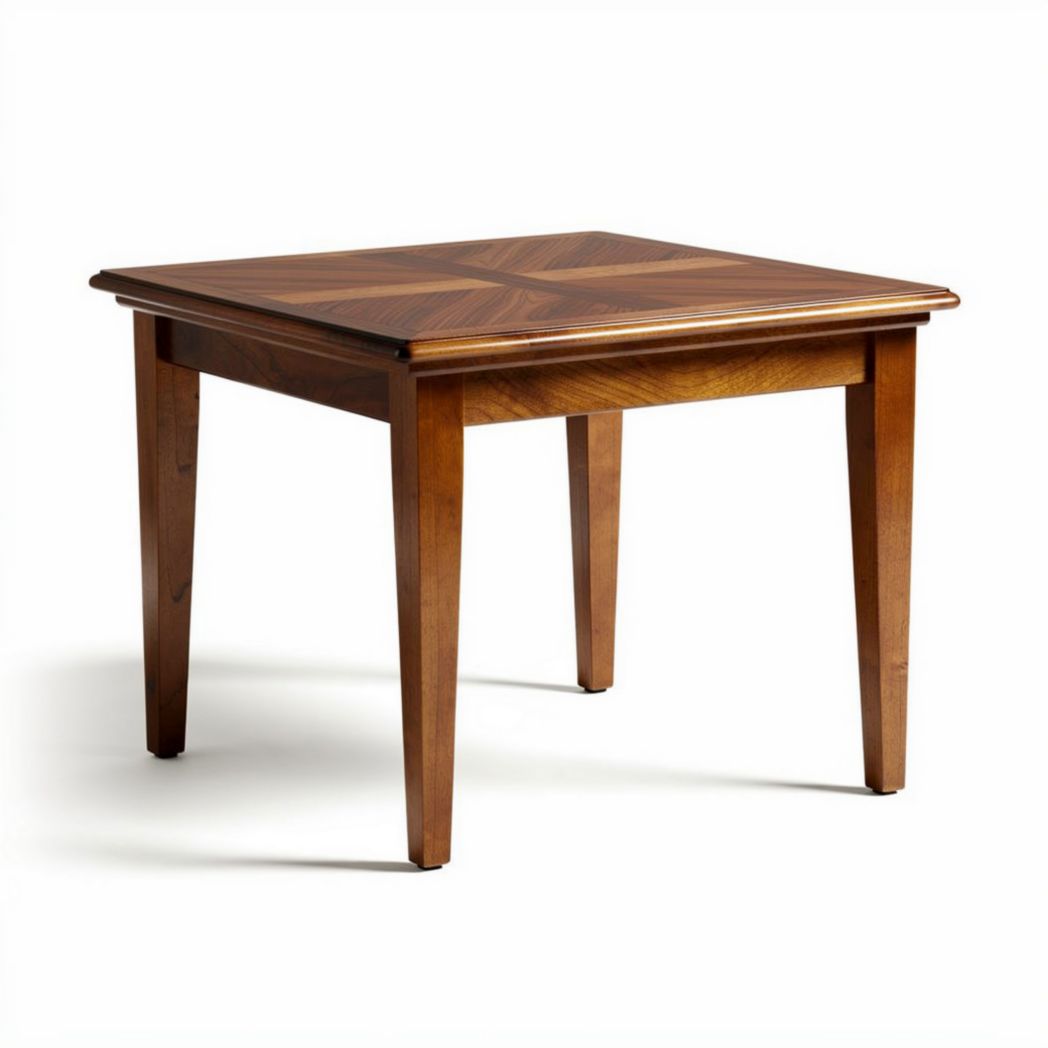 Houten vierkante tafel 80 x 80 x 75cm voor woonkamer of eetruimte